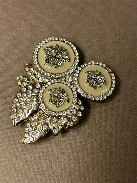 Versace brooch